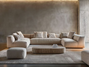 Модульный тканевый диван