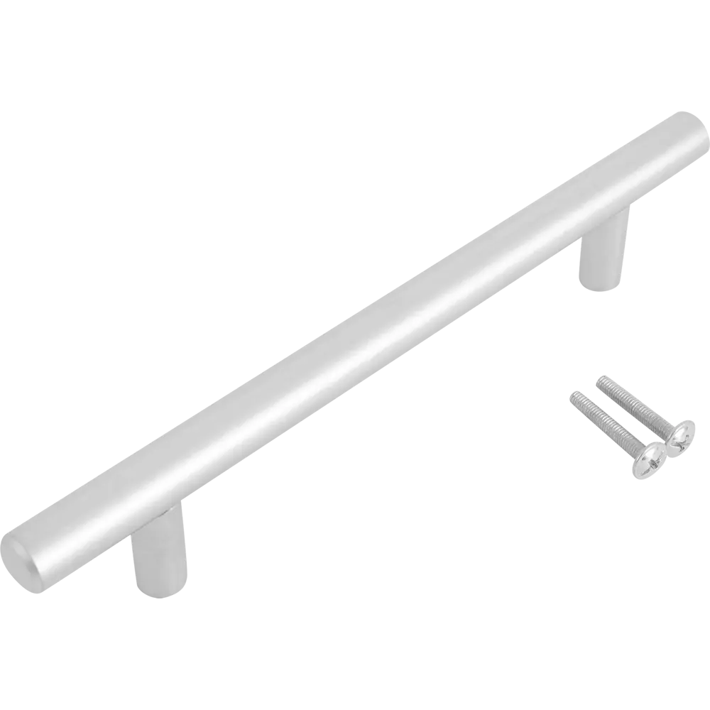 Мебельная ручка-рейлинг матовый хром 128 мм EDSON STLM-2012902 - Вид №2