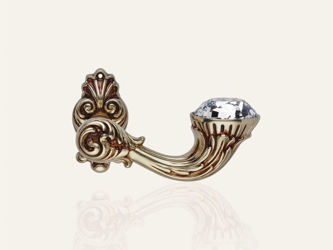 Латунная ручка в стиле Людовика XIV с кристаллами Swarovski® с насадкой LINEA CALI' Brilliant Diamond ARCH-00096962 - Вид №5