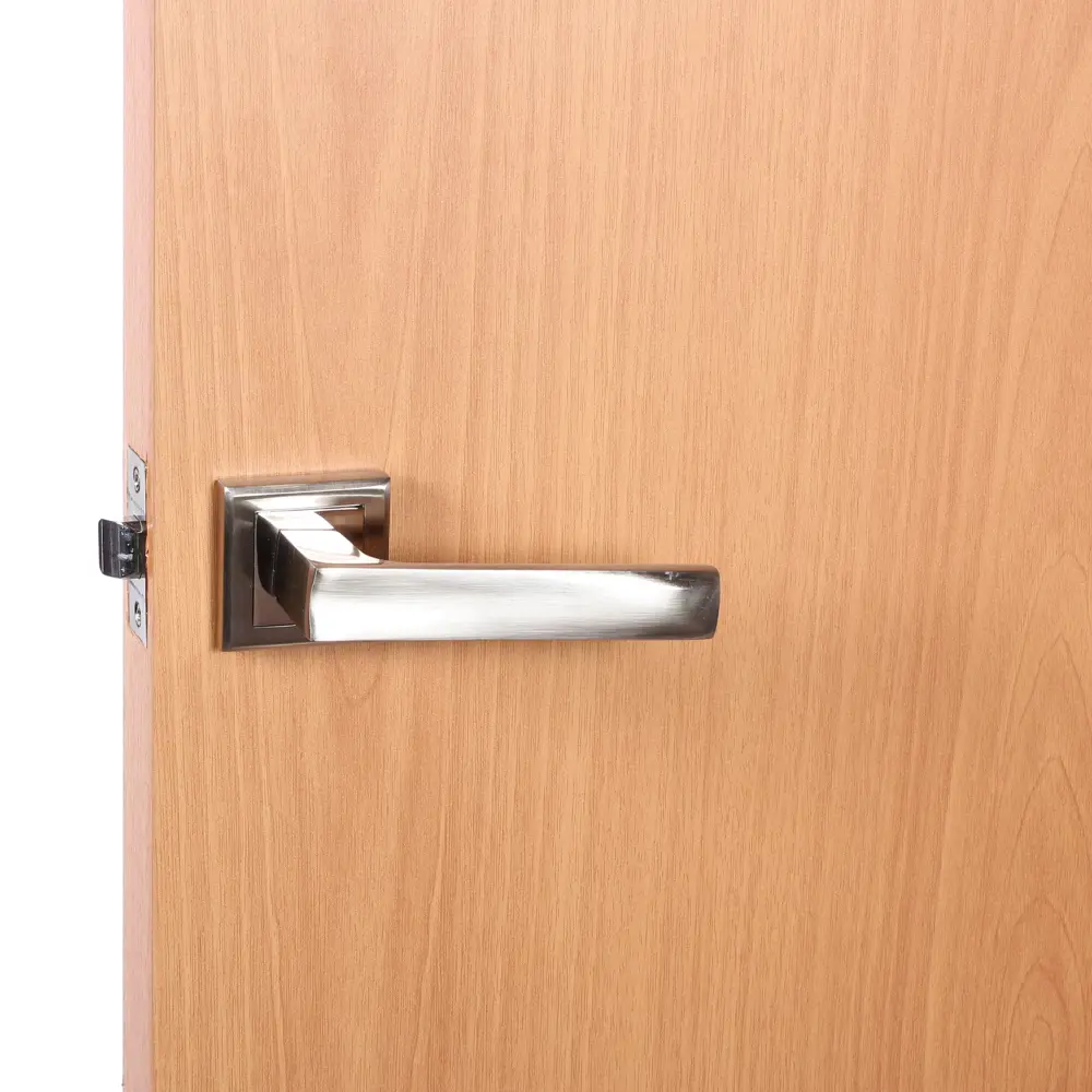 Ручки дверные на розетке EDS-65-30, цвет матовый хром EDSON STLM-2146749 - Вид №6