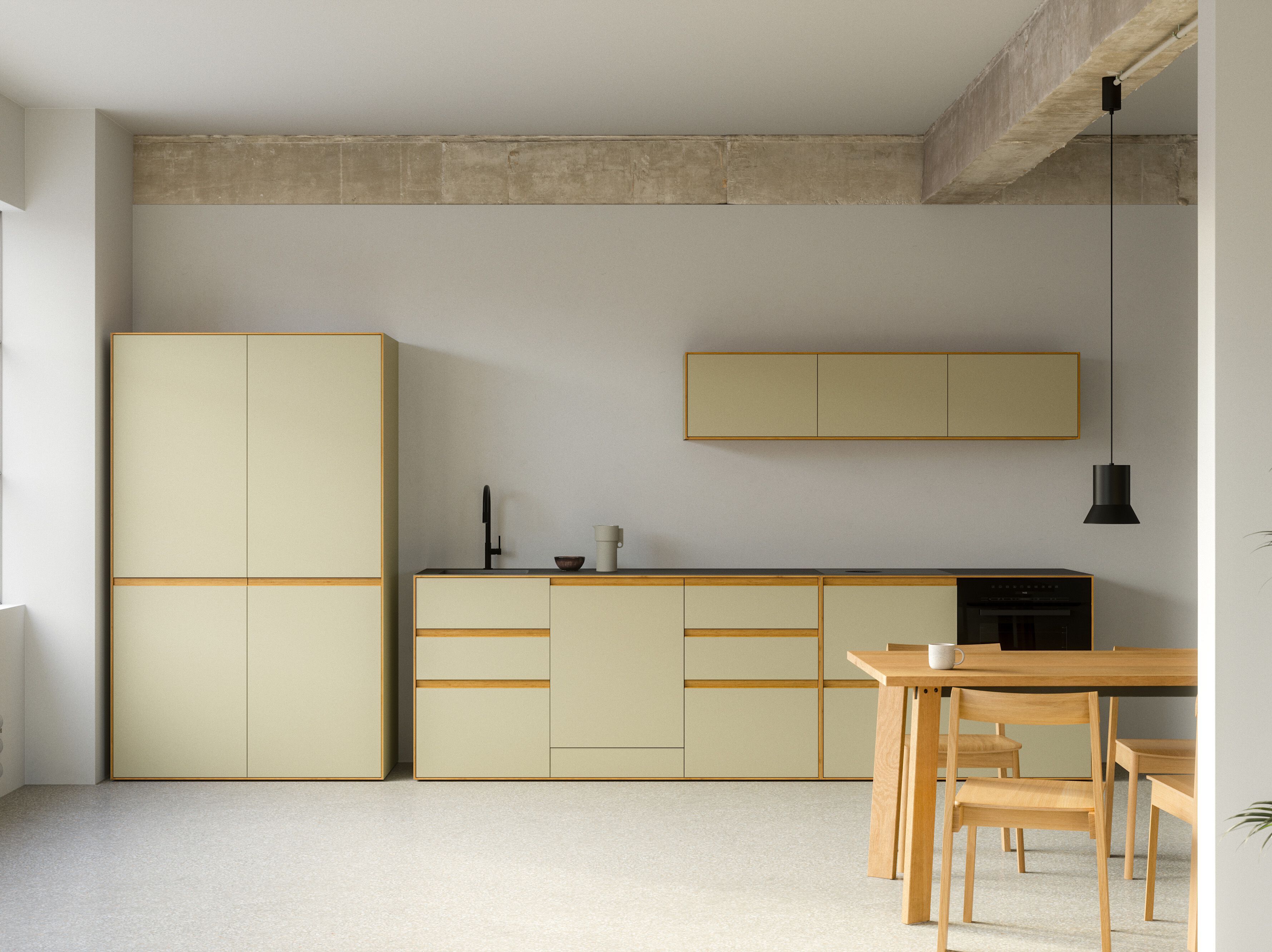 Встроенная кухня Neuvermoebelt TINY KITCHEN "HOME" ARCH-00125846 - Вид №1