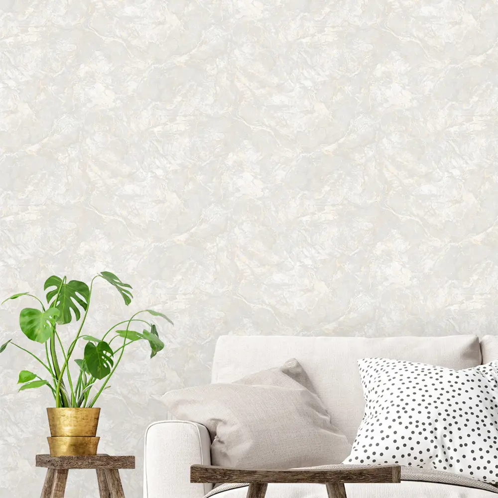 Обои флизелиновые Erismann Mramor бежевые 1.06 м 89413687 STLM-1570821 - Вид №3