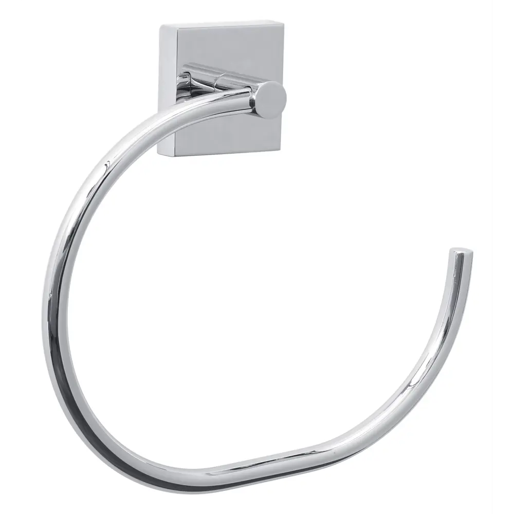 Держатель для полотенец кольцо Tesa Ekkro цвет серебристый STLM-2202884