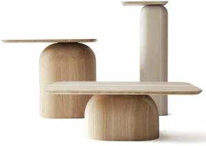 Nikari Низкий прямоугольный деревянный журнальный столик 12 design for nature