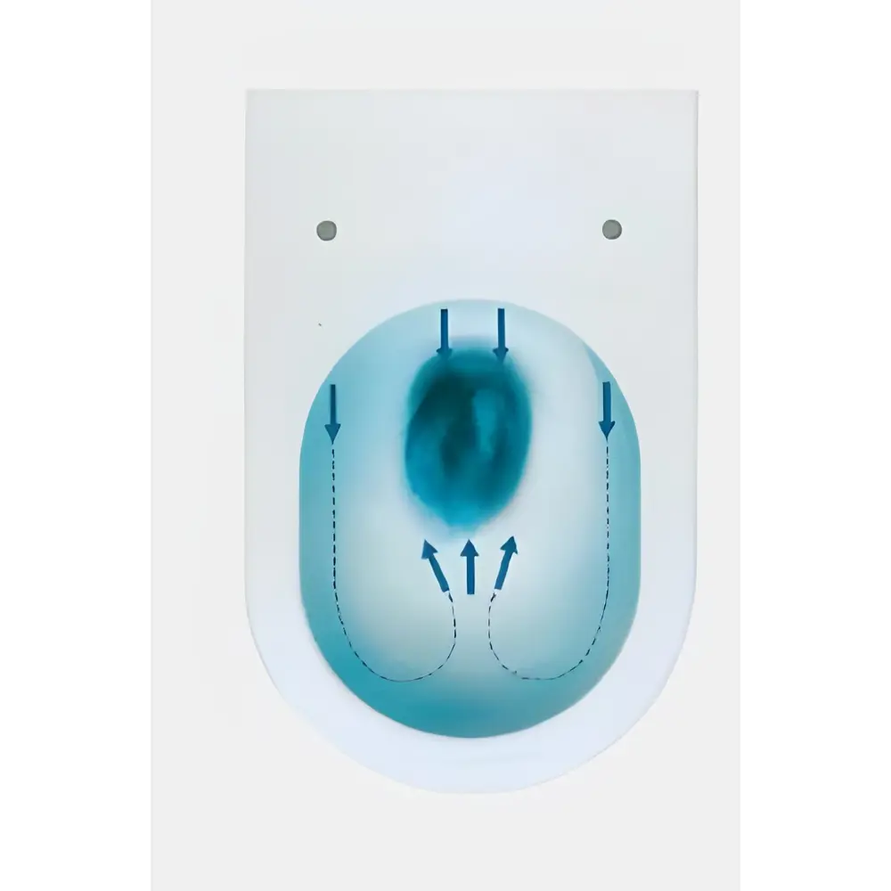 Унитаз-компакт Cerutti SPA Ellero CT8458 безободковый сиденье с микролифтом 88977000 STLM-2012378 - Вид №4
