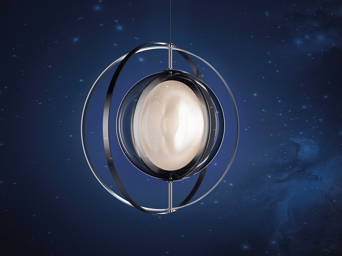 Металлический светодиодный подвесной светильник Artemide LUNE D'ACQUA ARCH-00145709 - Вид №2