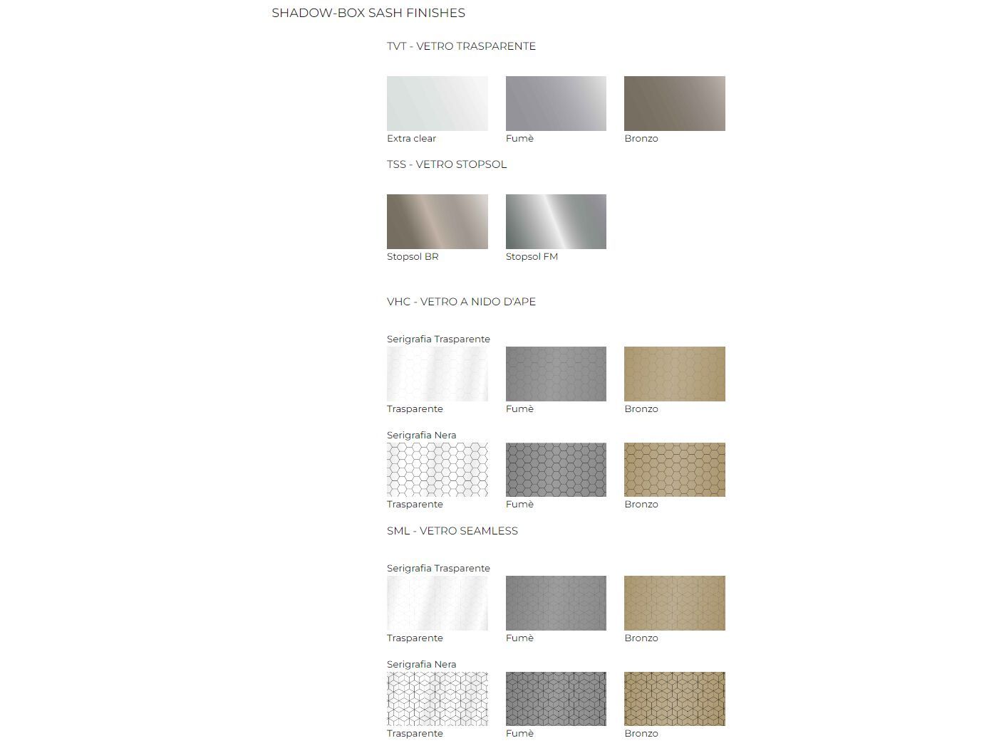 Индивидуальный алюминиевый и стеклянный секционный шкаф Guzzini & Fontana Shadow-Box ARCH-00012316 - Вид №1