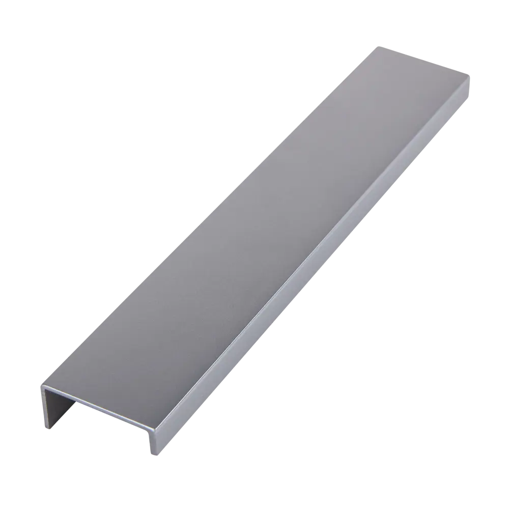 Мебельная ручка-профиль серебро 160 мм PLASTIGY STLM-2193732