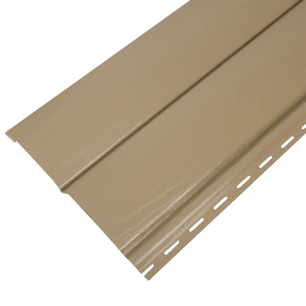 Сайдинг FineBer Block House 3.66 м цвет сандал STLM-2099800