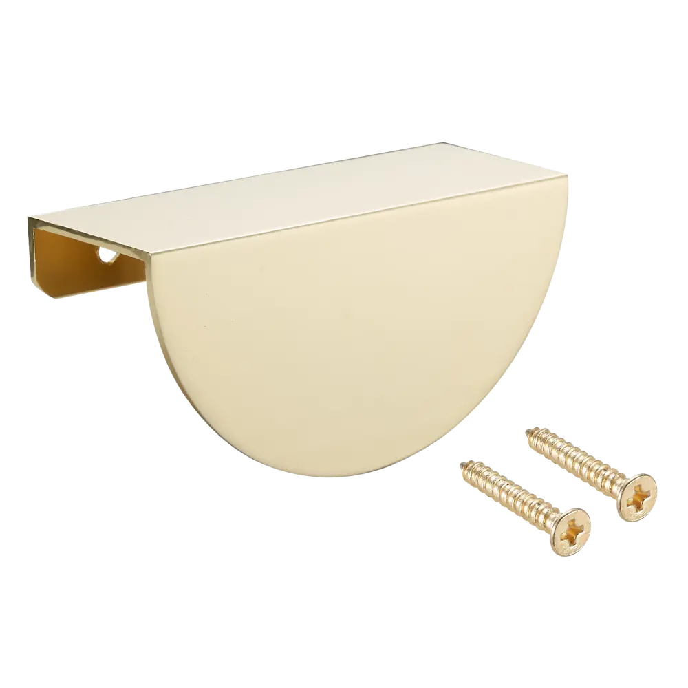 Мебельная ручка врезная Inspire Лая золото 64 мм STLM-2161127