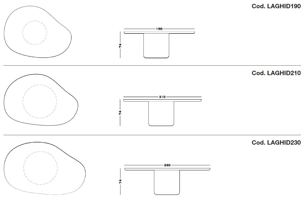 Деревянный овальный стол Secolo озера ARCH-00078317 - Вид №7