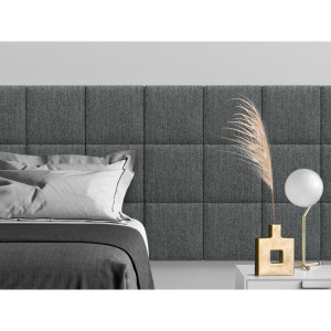 Стеновая панель Cotton Moondust Grey цвет серый 30х30см 4шт TARTILLA