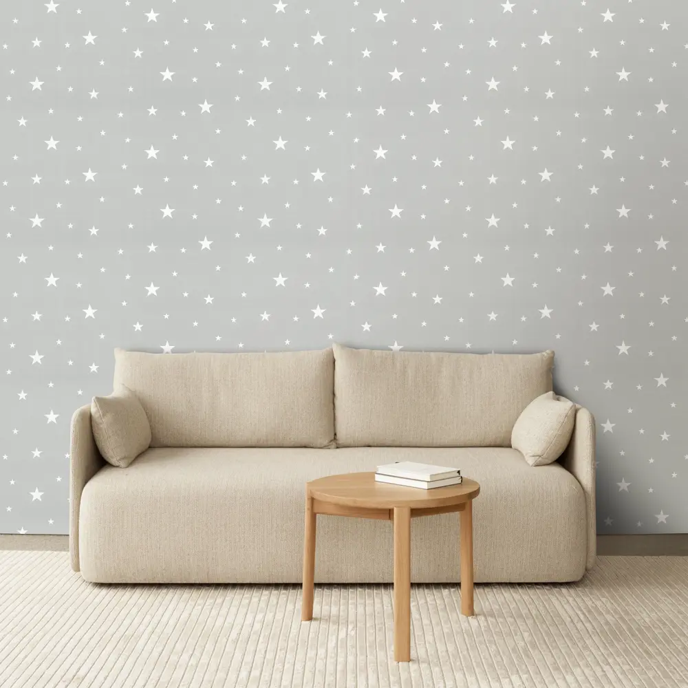 Обои флизелиновые A.S. Creation Звезды серые 1.06 м 165222 STLM-2205586 - Вид №4