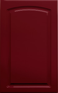 Фасады для кухни Классика Фрезеровка «Арка+» Вишневый глянец №182