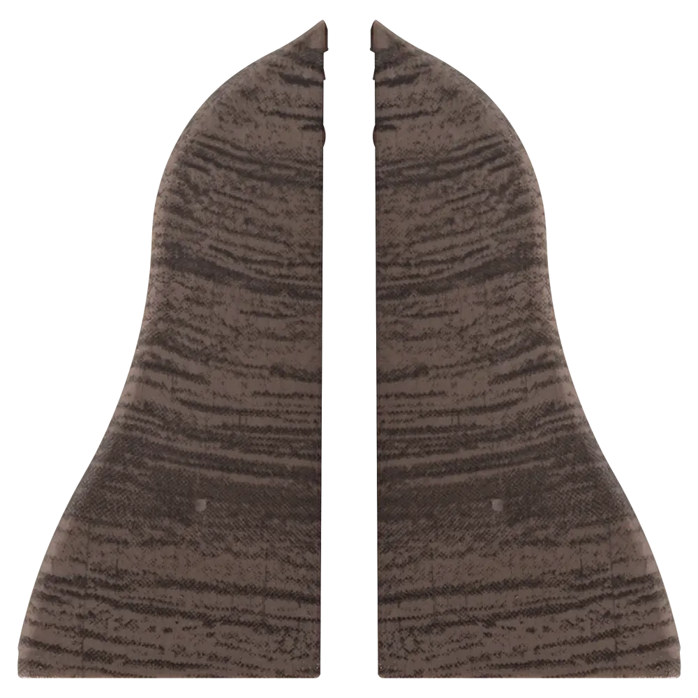 Заглушка для плинтуса Pro Дом 5.5 см ПВХ цвет дуб кремано Santreyd STLM-2149621