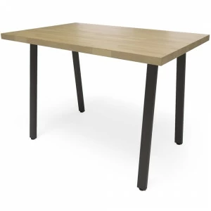 Обеденный стол прямоугольный натуральный дуб 120 см "Лофт" Л dn MILLWOOD RAW 134439 Дуб сонома;бежевый