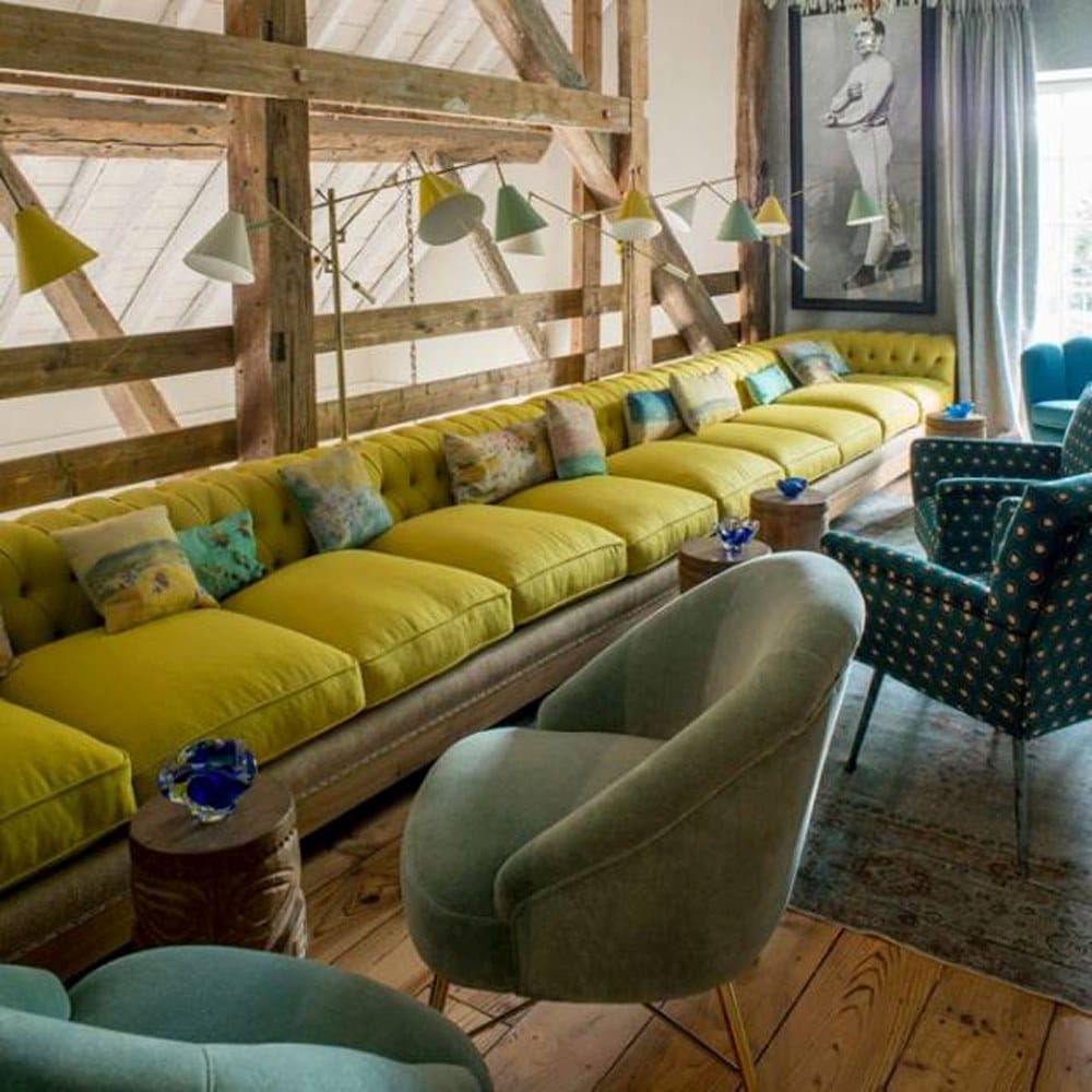 3-местный бархатный диван capitonné CREARTE COLLECTIONS Chesterfield Loor Essence ARCH-00095823 - Вид №36