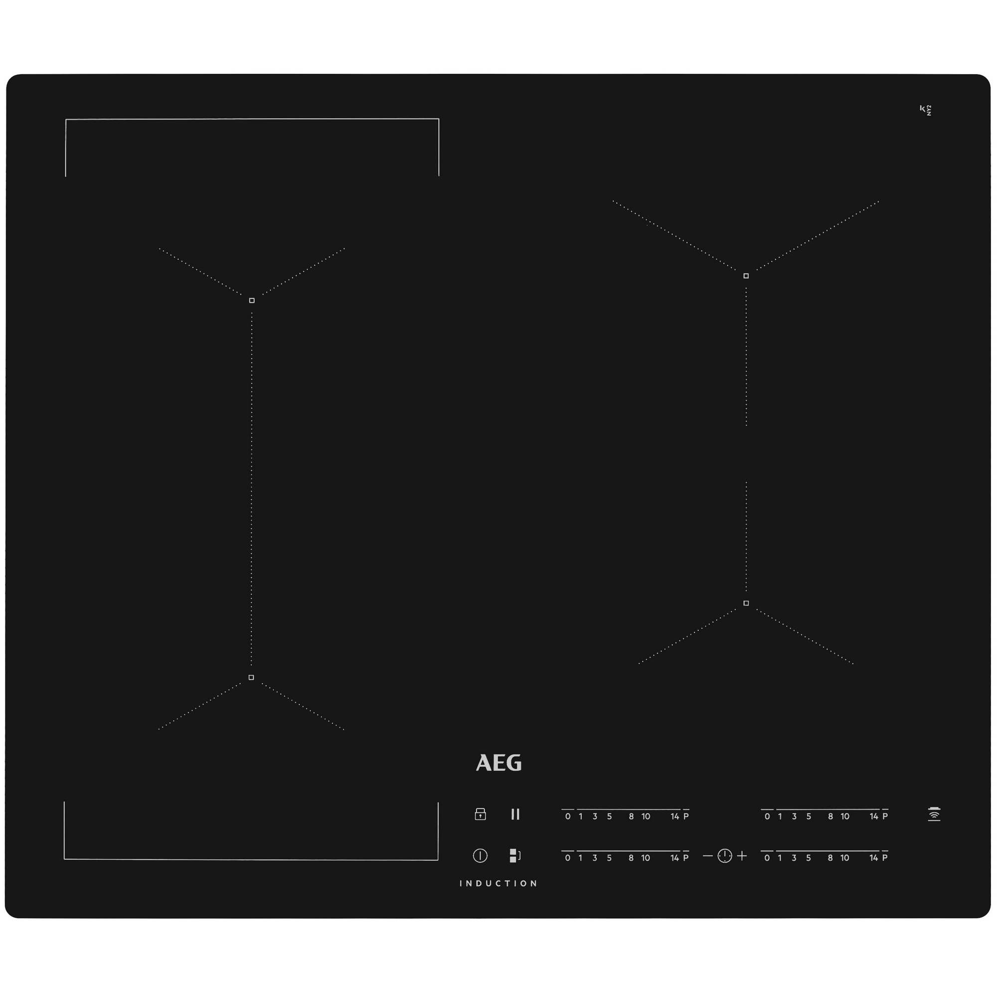 9118221 Индукционная варочная поверхность AEG IKE64441IB STDN-0093553