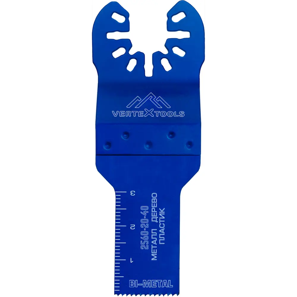 Биметаллическая пильная насадка Vertextools 20×40 мм для реноватора 85925272 STLM-0066027 - Вид №2