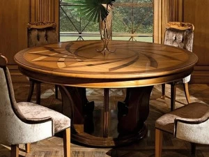 Prestige Раздвижной круглый деревянный стол Decò Cvf022