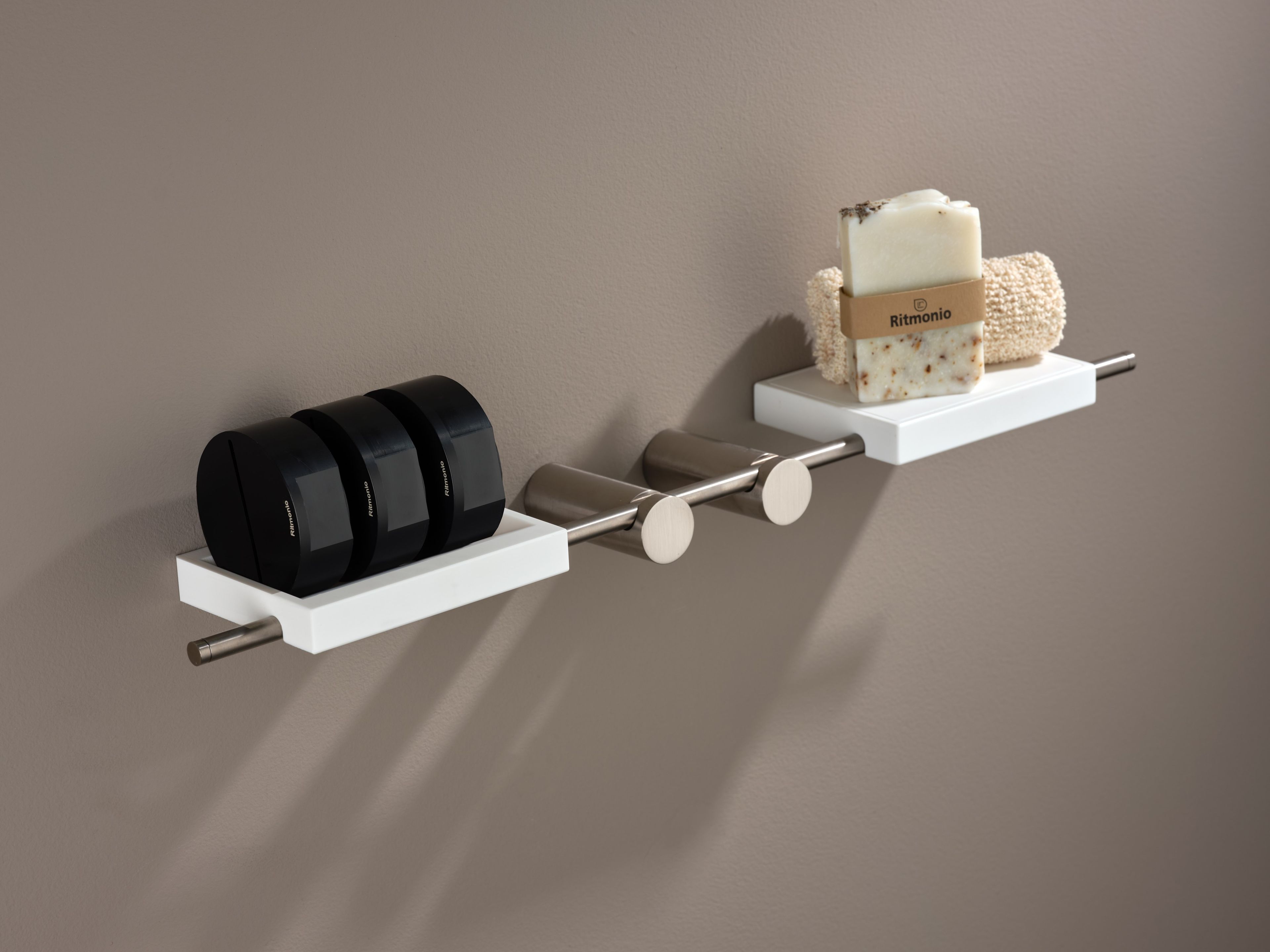 Держатель для полотенец из нержавеющей стали Ritmonio Elementa ARCH-00091552 - Вид №12