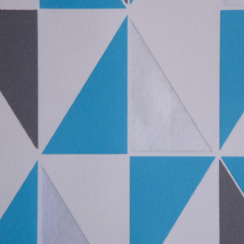 Обои флизелиновые 0.53х10 м геометрия цвет голубой ER 6925-08 Erismann STLM-2091219 - Вид №1