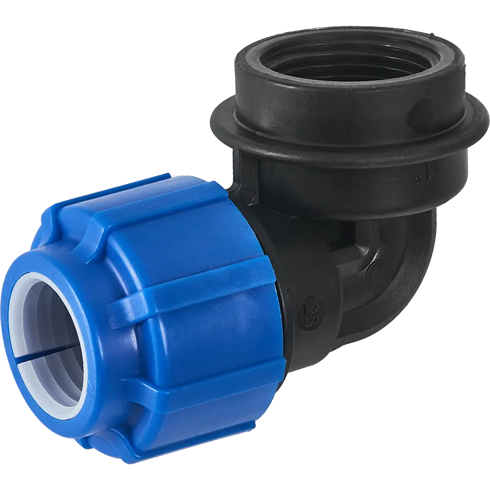 Отвод ПНД  Политэк 1"x25 мм внутренняя резьба STLM-2136600