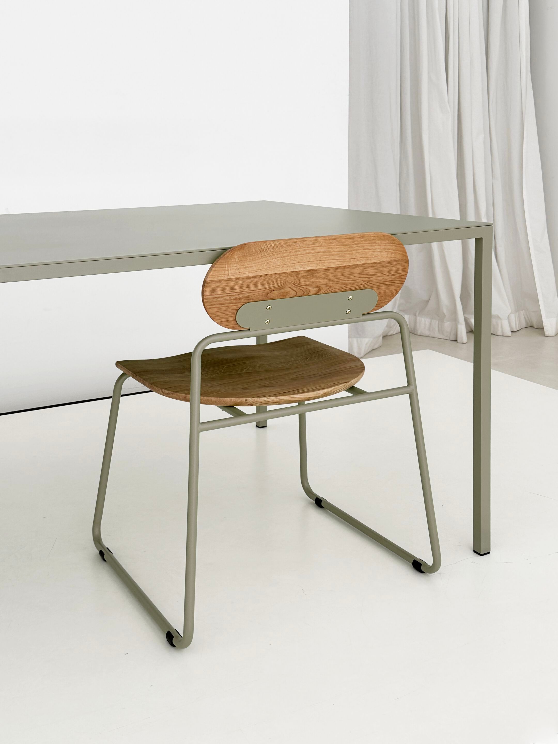 Прямоугольный стол из переработанного алюминия Branca Lisboa CUBA ARCH-00083940 - Вид №4