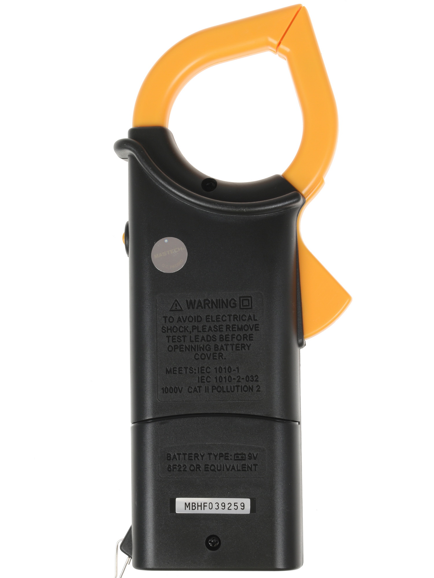 Клещи токоизмерительные Mastech M266C 1128040 STDN-0027436 - Вид №8