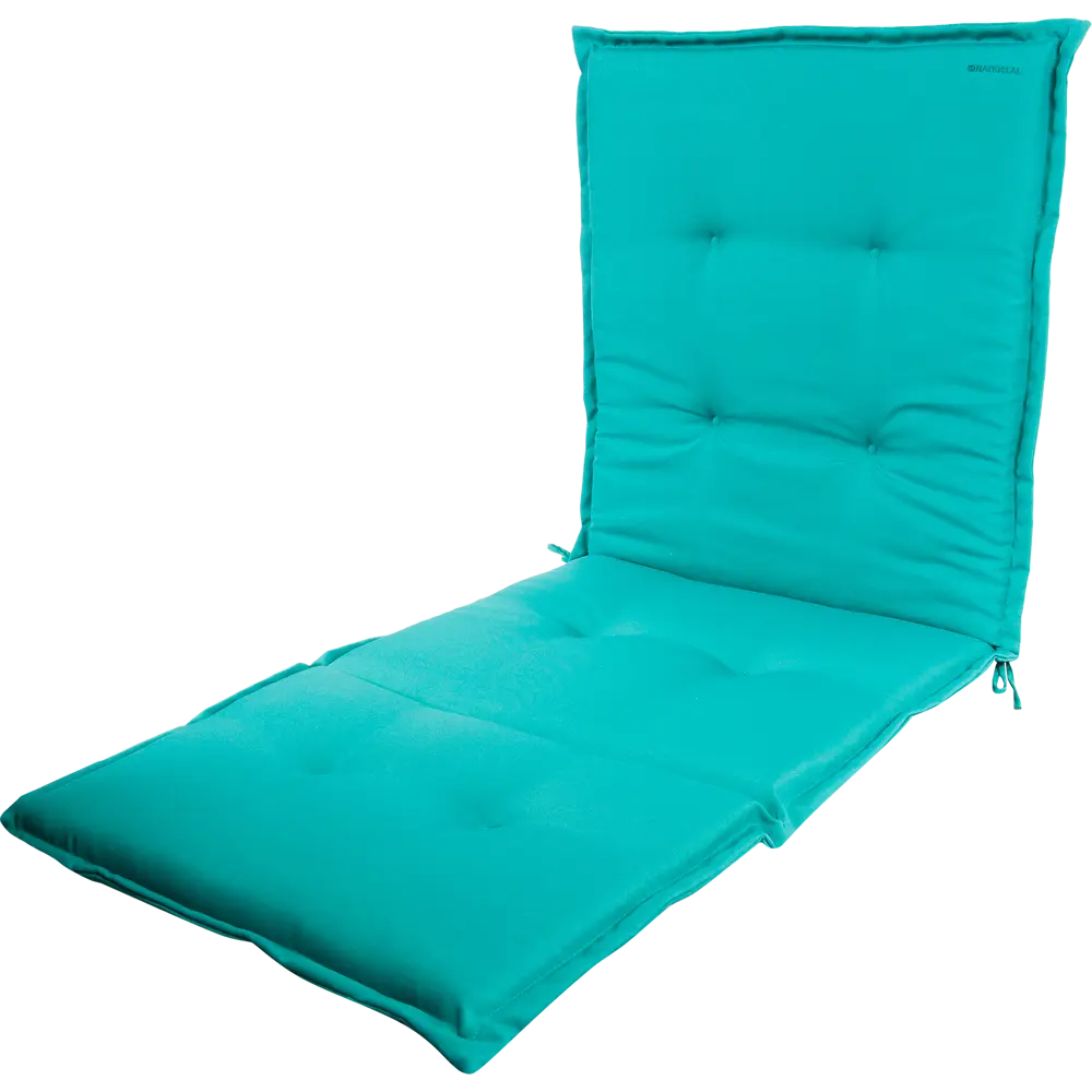 Подушка для шезлонга голубая 165х65х5 см, полиэстер NATERIAL STLM-2149913