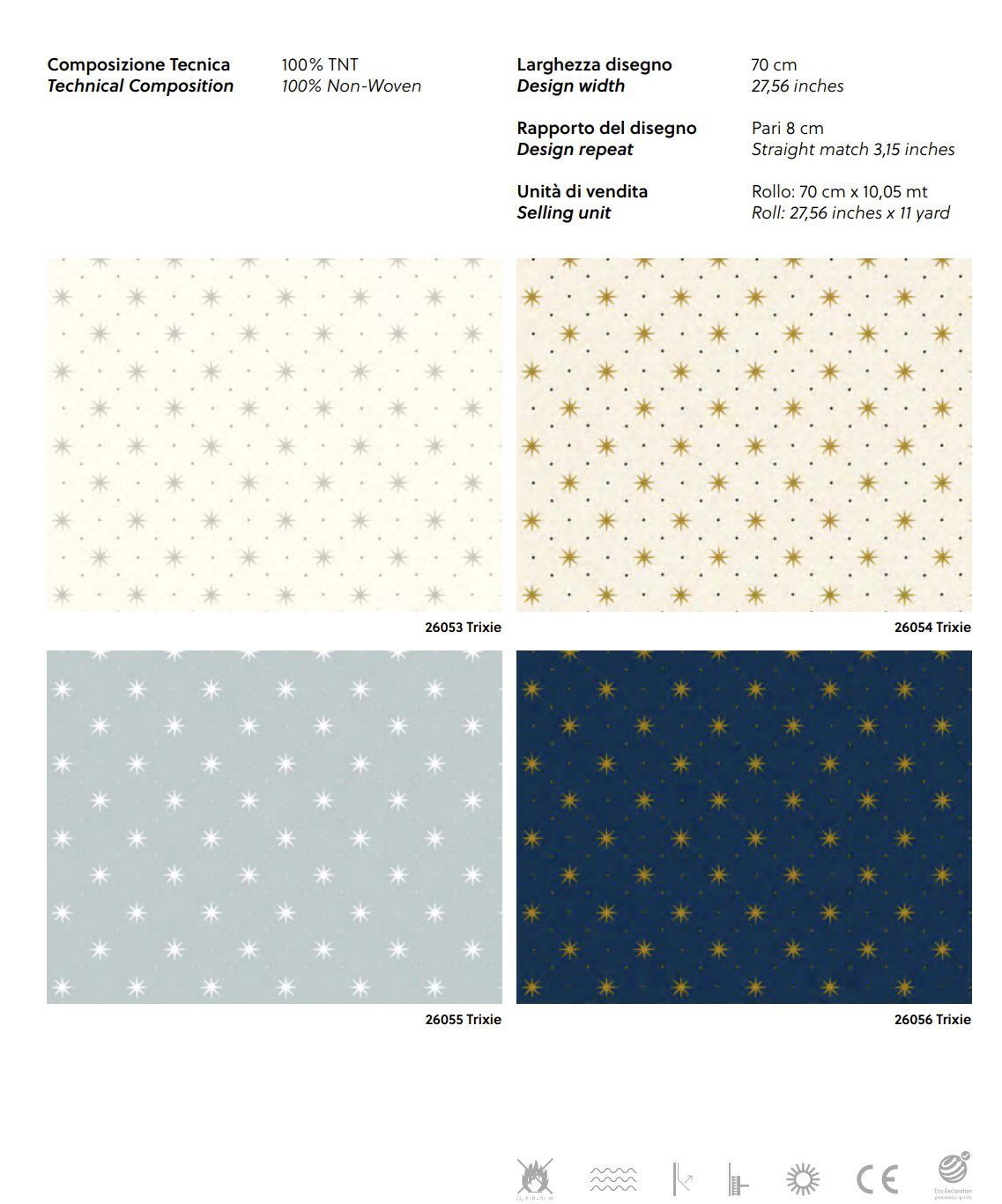 Нетканые обои с рисунком Jannelli&Volpi SCALAMANDRÉ ARCH-00068343 - Вид №2