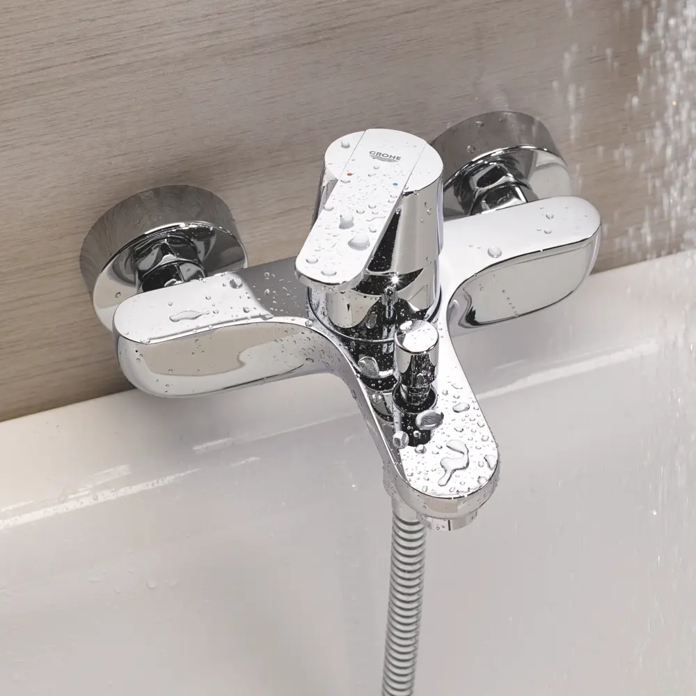 Смеситель для ванны Grohe Get однорычажный цвет хром STLM-2106749 - Вид №6