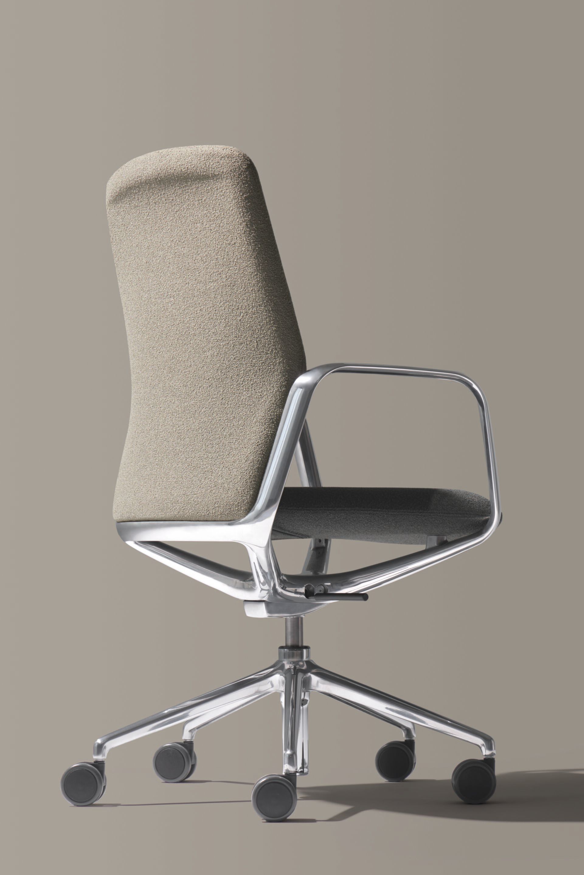 5-спицевое вращающееся офисное кресло с тканевыми колесами INCLASS Exa ARCH-00065893 - Вид №7