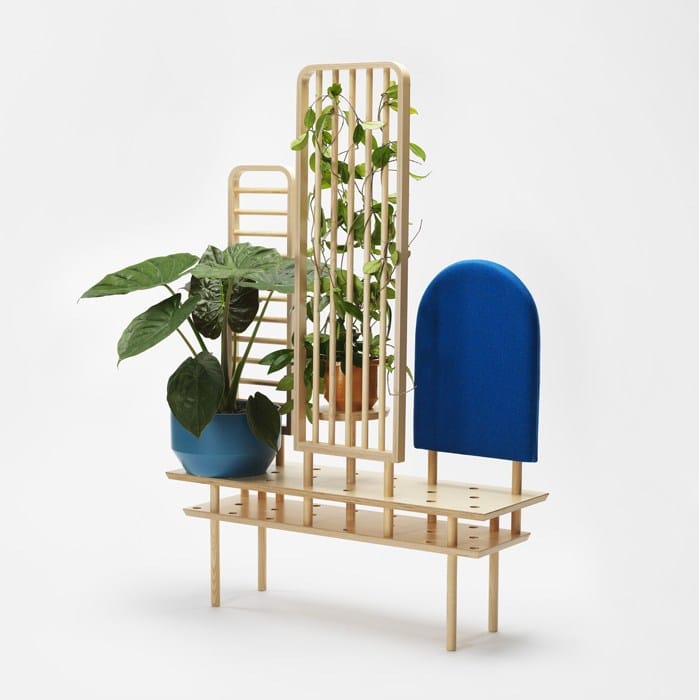 Скамейка / перегородка из фанеры Zilio A&C Etta ARCH-00152671 - Вид №3