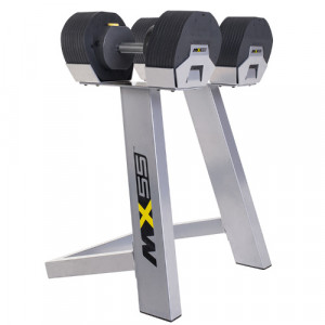 Гантели наборные mx select mx-55, вес 4.5-24.9 кг, 2 шт First Degree Fitness