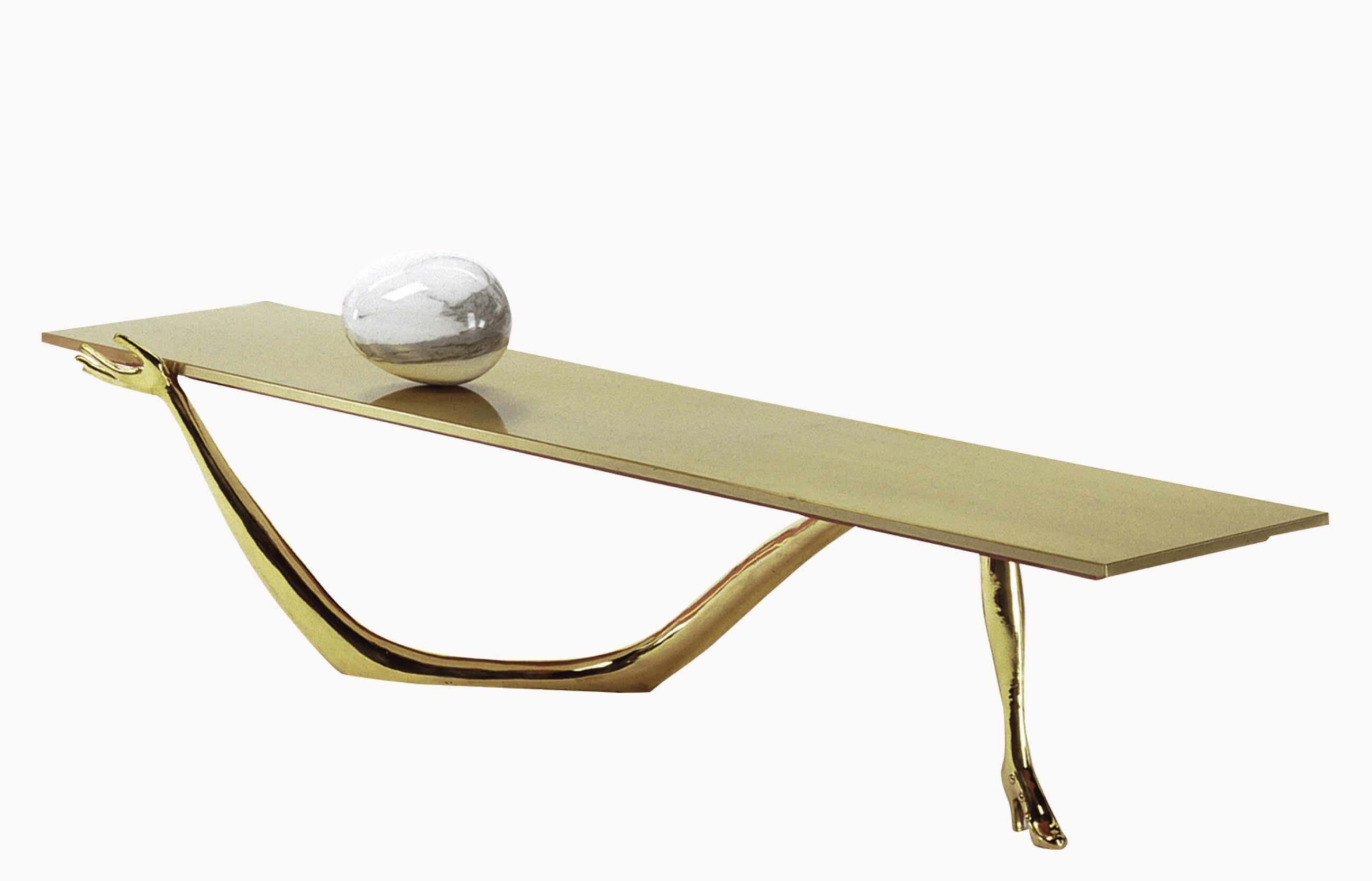 Латунный низкий журнальный столик BD Barcelona дали ARCH-00126835 - Вид №10