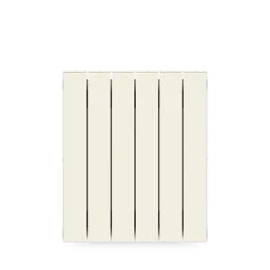 Радиатор секционный Rifar Supremo S50006RAL1015 500/90 6 секций боковое подключение биметалл бежевый