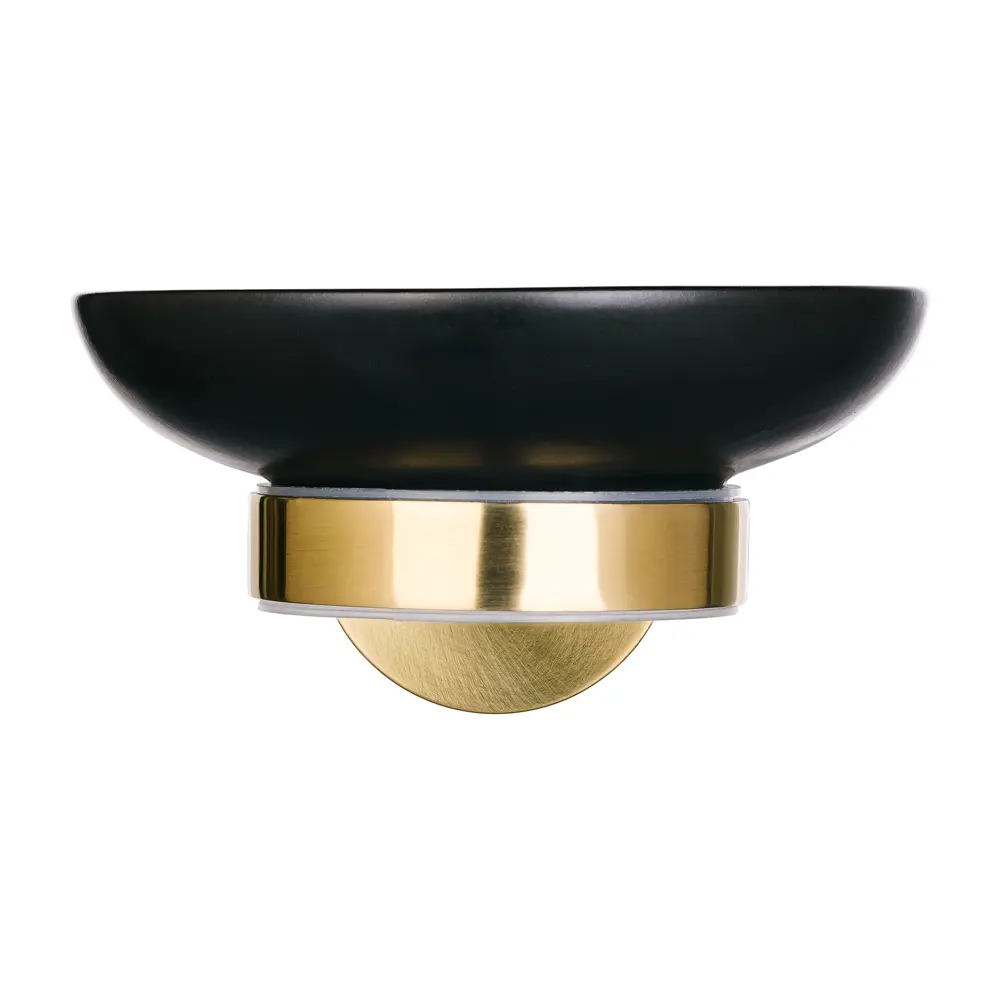 Мыльница Moroshka Oro Nero металл цвет чёрный/золотой STLM-2183030 - Вид №1