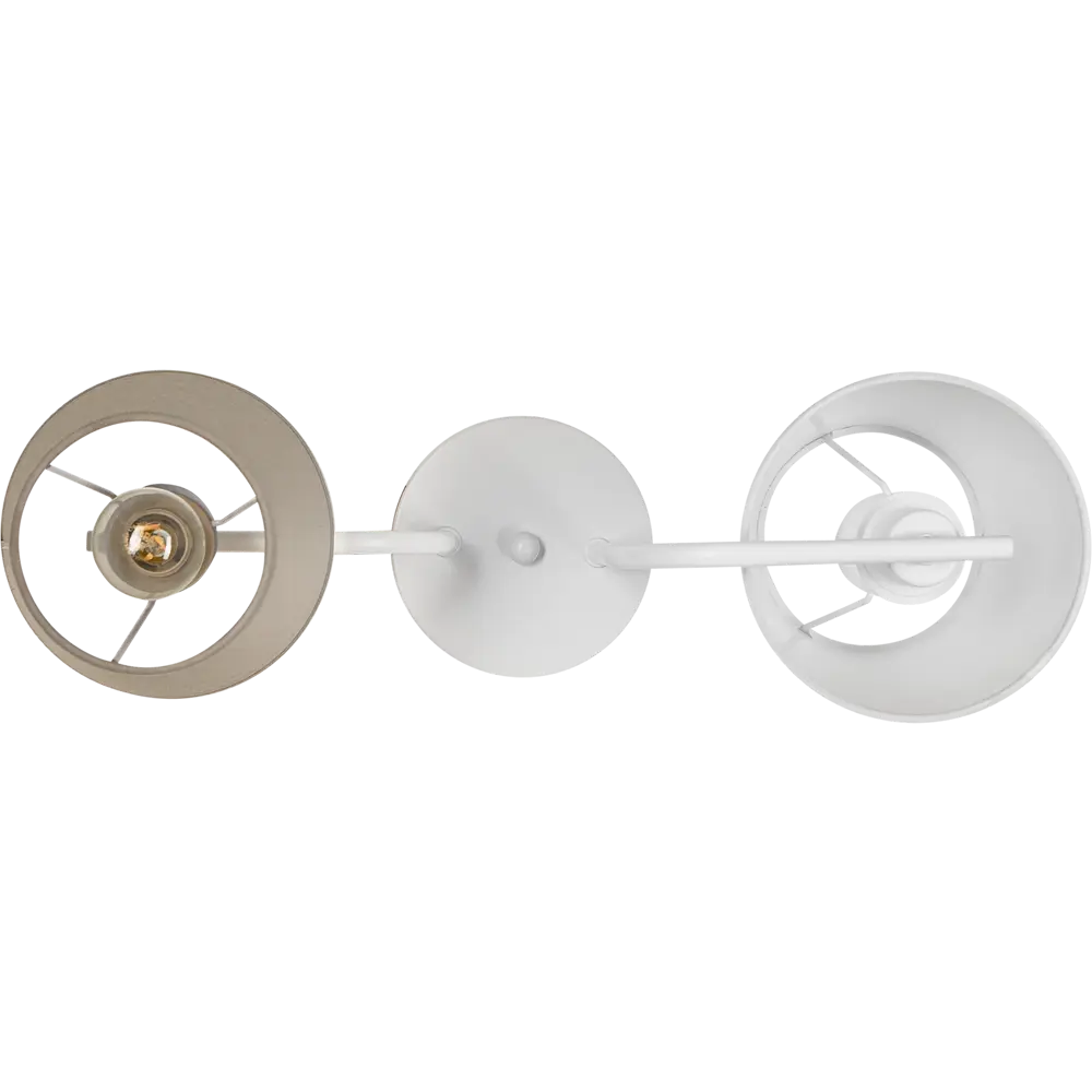 Люстра потолочная Chris 3154-312 2 лампы 6 м² цвет белый Rivoli STLM-2116689 - Вид №3