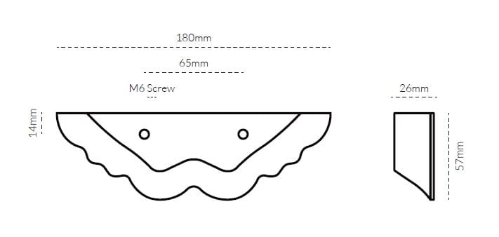 Мраморная мебельная ручка Lo & Co Interiors Cedrus ARCH-00121088 - Вид №11