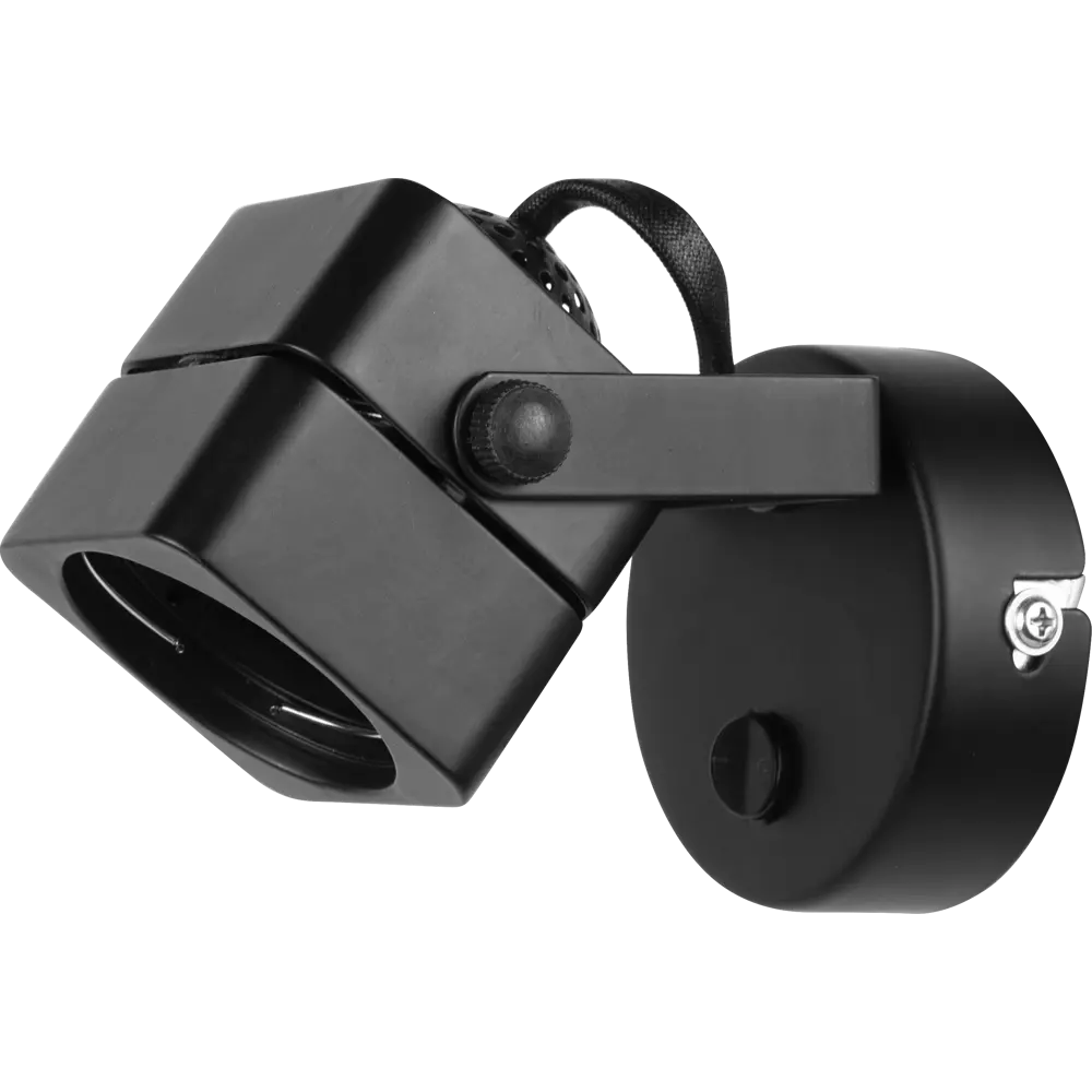 Спот поворотный Lene 1хGU10х50 Вт металл цвет чёрный Arte Lamp STLM-2133613
