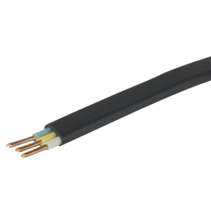 Кабель Ореол ВВГпнг(A) 3x2.5 мм 5 м ГОСТ цвет черный