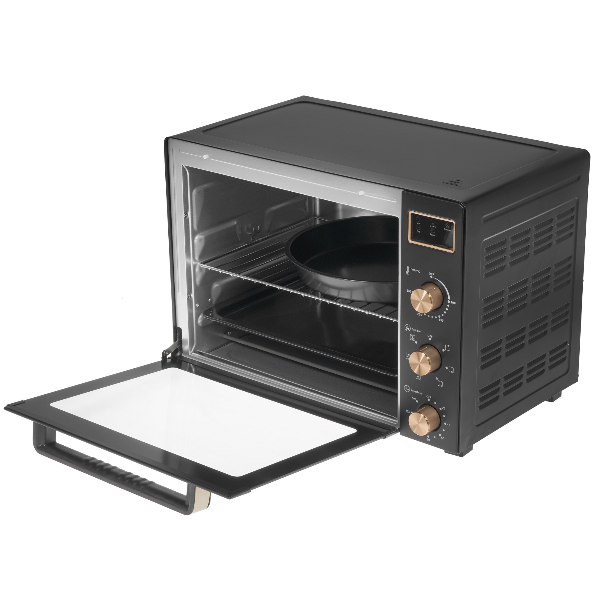 8199699 Мини-печь Kraft Technology TCH-MO 6012 RKDGLB черный STDN-0107629 - Вид №4