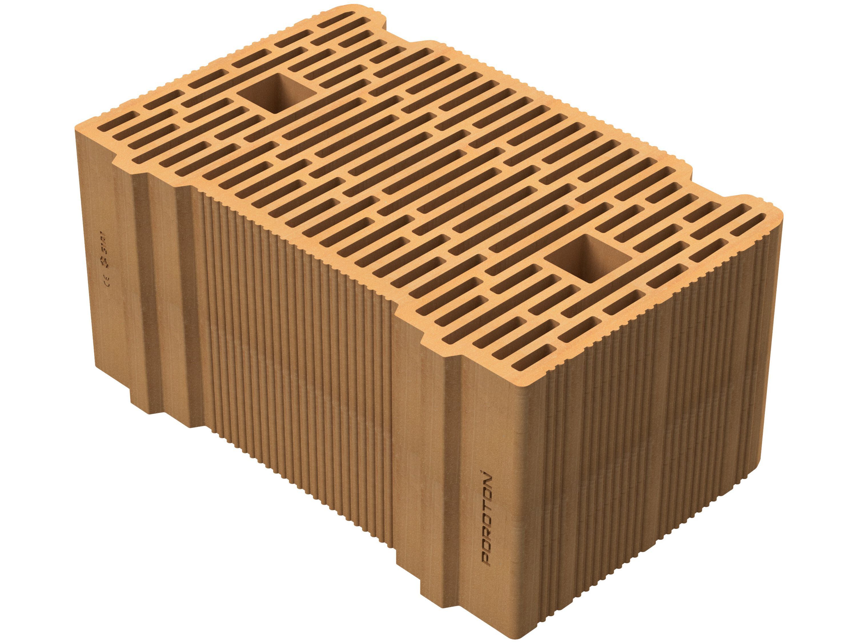 Несущий блок из кирпича SIAI POROTON® 800 ARCH-00090048 - Вид №1