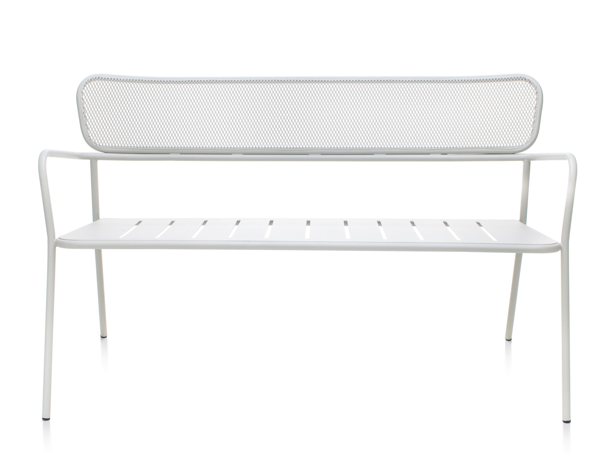 Металлическая садовая скамейка со спинкой Garda Furniture Тотем ARCH-00118920