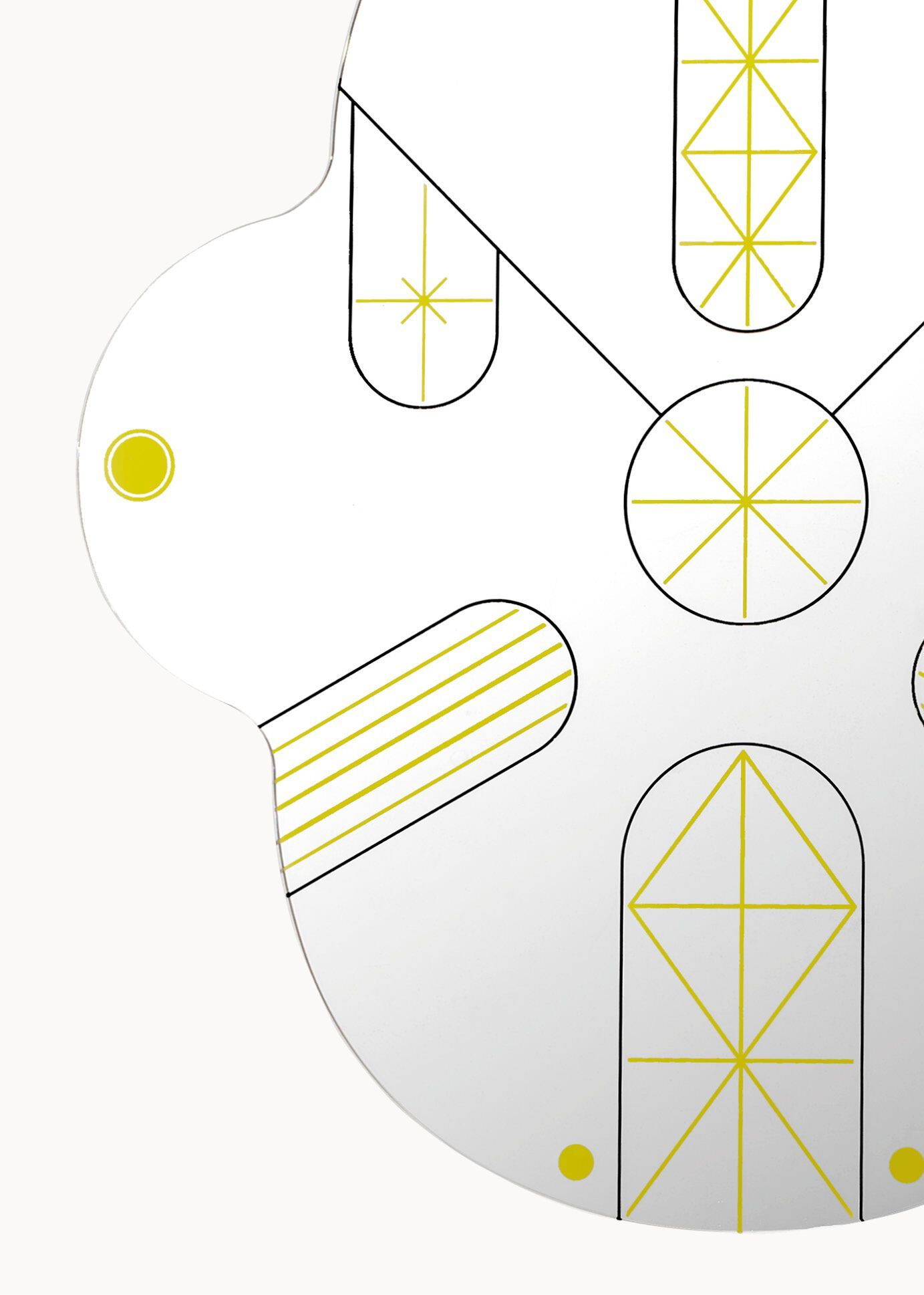 Настенное зеркало BD Barcelona KING KONG ARCH-00103679 - Вид №2