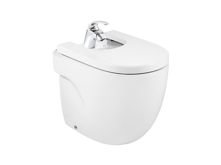 Компактное напольное фарфоровое биде Roca Meridian ARCH-00028767