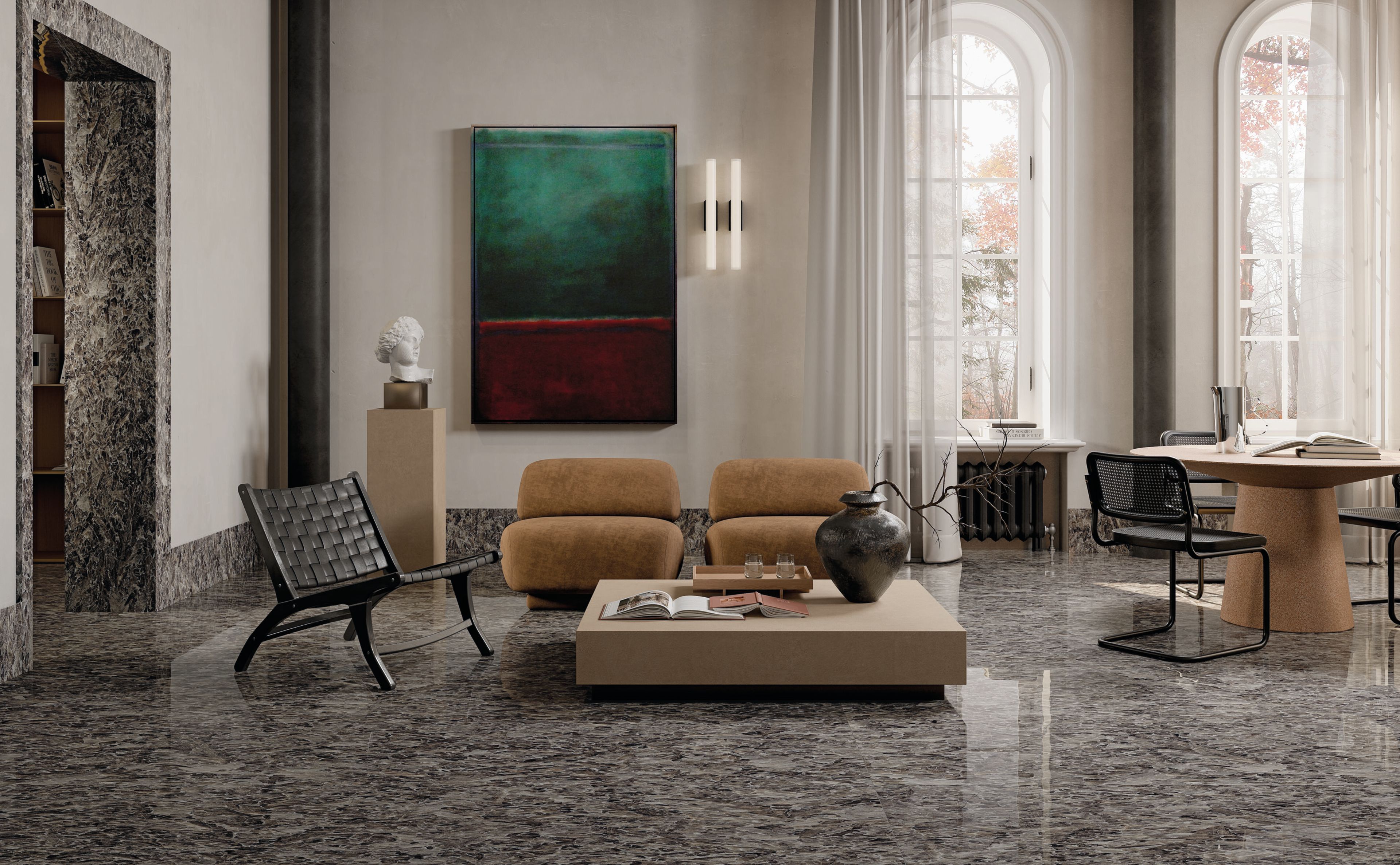 Пол / керамогранит Fiandre Selenite Maximum ARCH-00061505 - Вид №2