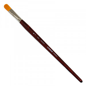 3103316 Кисть синтетика овальная длинная ручка №16 ХМ