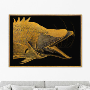 90603668 Репродукция картины на холсте "Great hog-fish. 1754г" 75x105 см STLM-0302620 КАРТИНЫ В КВАРТИРУ
